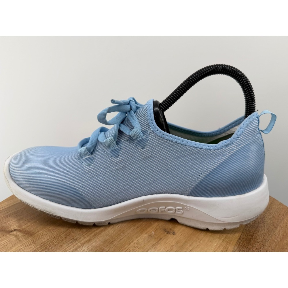 OOFOS OOmg Sport LS Carolina Blue Women 9.5 EU 40.5 Sneakers - Picture 10 of 15